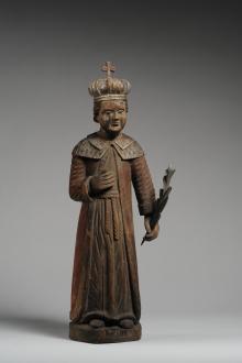 Exhibition Gediminas Petraitis' collection "Traditional Lithuanian Sculpture", 2012.