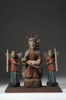 Exhibition Gediminas Petraitis' collection "Traditional Lithuanian Sculpture", 2012.